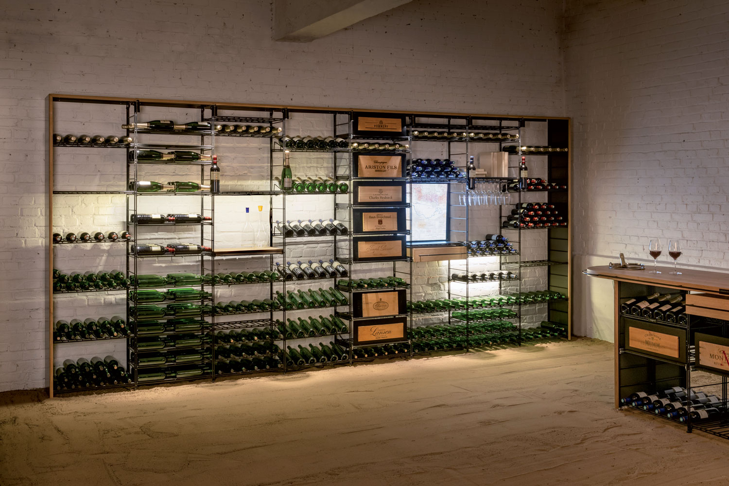 Conservation du vin : caves d'appartement, rangement, gestion de votre cave